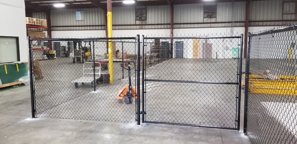 Chain Link fence installation by Jay Fencing