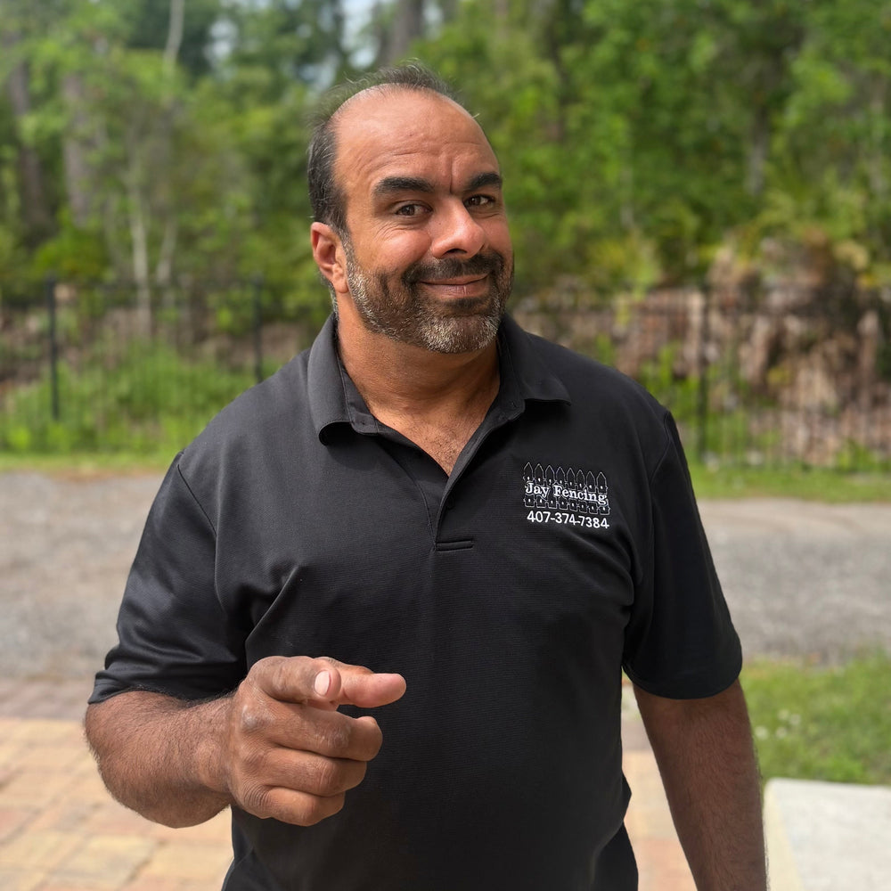 Yoel, owner of Jay Fencing Services