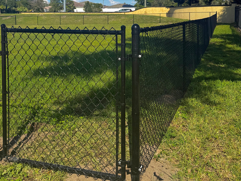 Chain-link fence installed by Jay Fencing